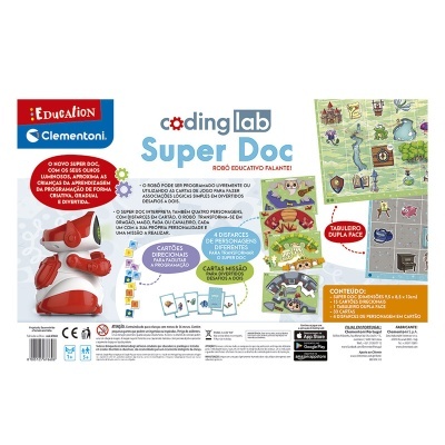Robot Super Doc Educativo Falante Superdoc 67660 Clementoni