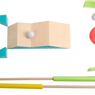 Set de Minigolf Active 16pcs  11964 +5 anos Small Foot