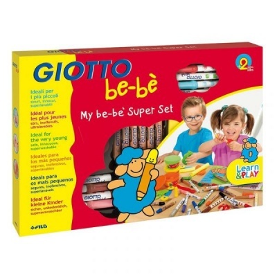 Conjunto Giotto Be-be p/colorir e Modelar +3anos 466900