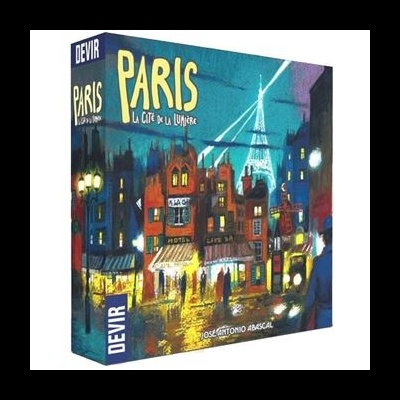 Jogo Tabuleiro Paris La Cite de la Lumiere +8 anos 8403 Devir