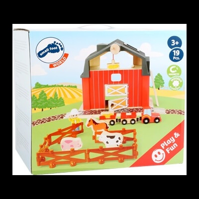 Quinta em Madeira c/ Acessórios 19pcs Magnético +3 anos Small Foot