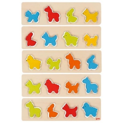 Jogo Classificar Animais Madeira 56765 +2 anos Goki