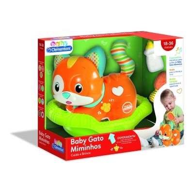 Baby Gatinha Miminhos 67685 +18 meses Clementoni