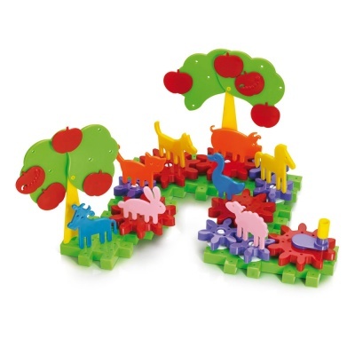 Jogo de Creatividade Georello Quinta 60pcs +3 anos QCT02334 Quercetti