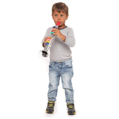 Clarinete 8 Notas 42cm Teclas Cores 324431