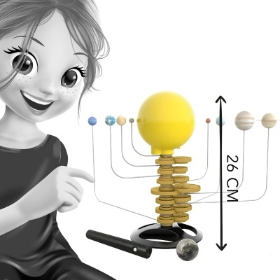 Sistema Solar Motorizado 2 em 1 7255 Buki