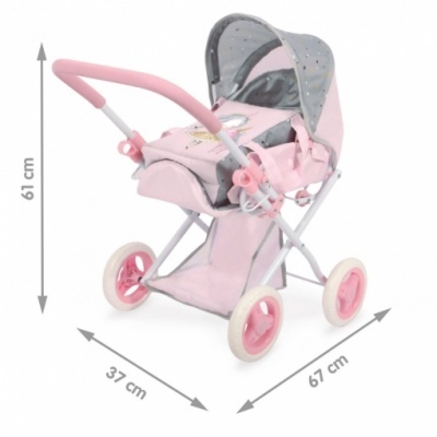 Carro Bonecas  3X1 Lovely Friends  61X37X67 49275 +3 anos CB Toys