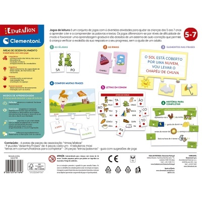 Jogos de Leitura  67769 Clementoni
