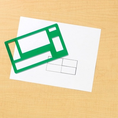 Set Desenho Stencil C/Formas Geometricas LER5440 +4 anos Learning Resources