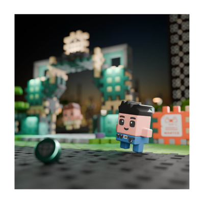 Marioinex Mini Waffle City Assalto ao Banco 148pcs MX906712