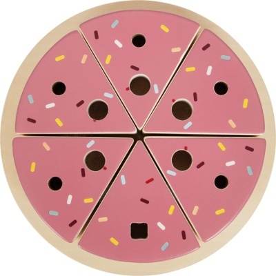 Bolo de Aniversário de Madeira P/Cortar  12453