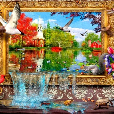 Puzzle Bluebird 1500 Picture of Life 70191