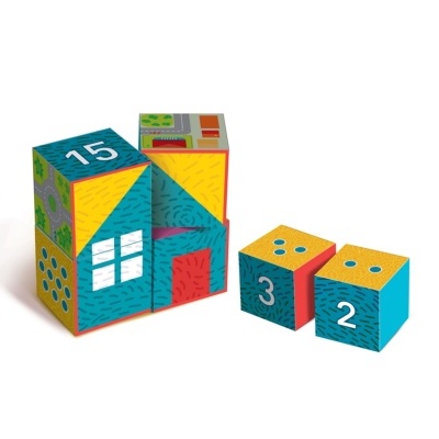 Jogo Educativo Cubos Matemáticos 67768 Clementoni