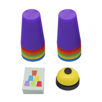 Jogo de Raciocínio Empilhamento de Copos MN-011-1