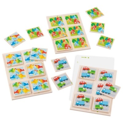 Jogo Madeira de Observação e Atenção Elemento Oculto 17.5x12 22pcs 56315 +4 anos Gk