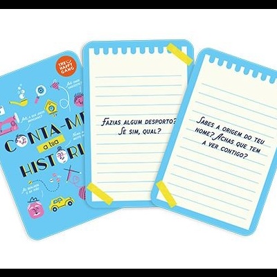 Jogo Desbloqueador de Conversas: Conta-me a tua História THG35