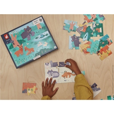 Puzzle Panoramico 4 Estações 36Pcs J08645