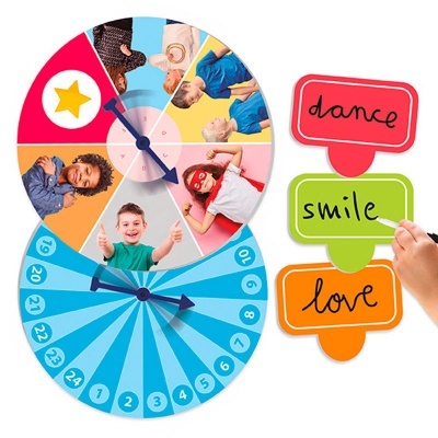 Jogo a Roleta da Autoestima Educação e Valores +3 anos 20846 Akros