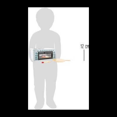 Forno de Cozinha Pizzas Madeira 11204 +3 anos Small Foot