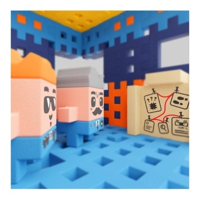 Marioinex Mini Waffle City Posto da Policia 280pcs MX905852