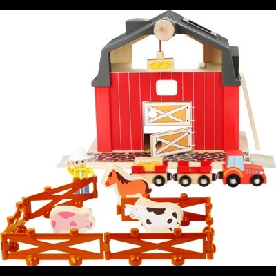 Quinta em Madeira c/ Acessórios 19pcs Magnético +3 anos Small Foot