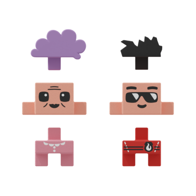 Marioinex Mini Waffle City Camião dos Bombeiros 80pcs MX903193