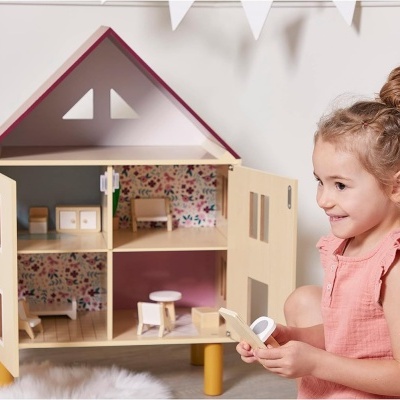 Casa de Bonecas Twist Completa +3 anos J06617 Janod