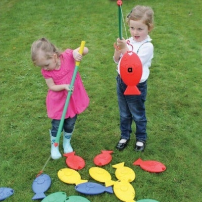 Jogo Exterior Pescar Peixes Gigantes de 1 a 20 253-EA-17