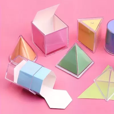 Kit Formas Geometricas 3D C/18pcs 520