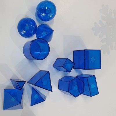 Solidos Geometricos Tampa Destacavel C/12 Pcs Educacional 2874090