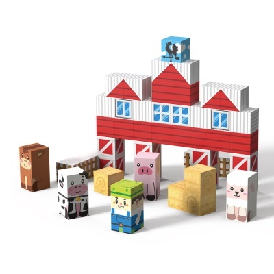 Jogo Magnético A Quinta 54 Cubos G160914