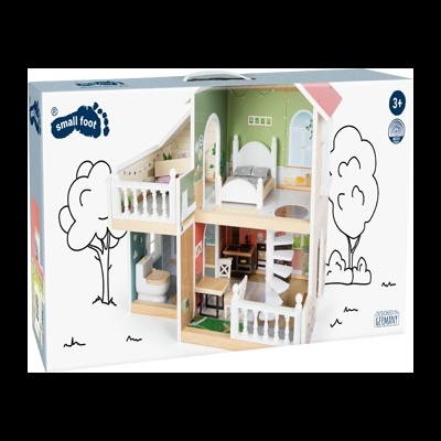 Casa de Bonecas City Villa Completa 12277 +3 anos Small Foot