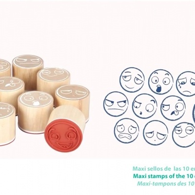 Carimbos Maxi Das 10 Emoções 20546 +3 anos Akros