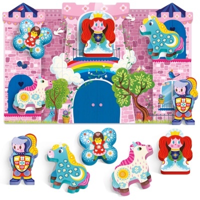 Puzzle Montessori Sensorial The Unicorn HU56987