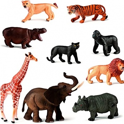 Animais da Selva 9 Figuras 25119 +3 anos Miniland