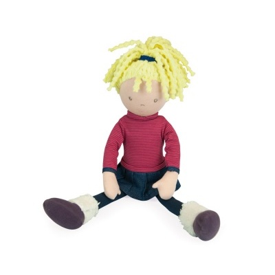 Boneca Pano Ella 42cm 176211-1 +0 meses Bonikka