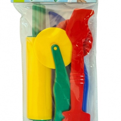 Set Caessórios para Plasticina 22cm C/5 +3 anos 95251 Miniland