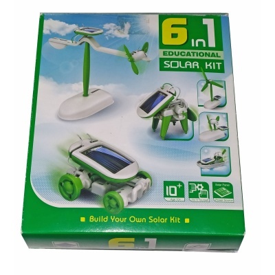 Kit Educacional Solar 6X1 C0117 +10 anos CBK Eco Toys