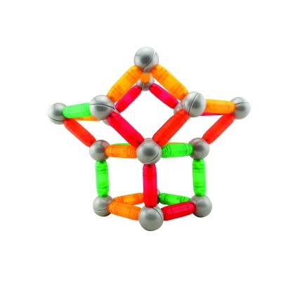 Jogo Educacional Magnetico Magbars 30pcs 411290 +12 meses Amaya