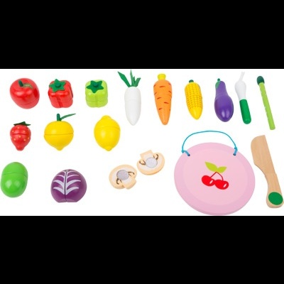 Set de Frutas e Vegetais Cortáveis  11244 +3 anos Small Foot