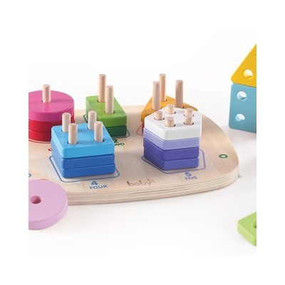 Jogo Matematico Fraçoes Wooden bb305 +3 anos hpat