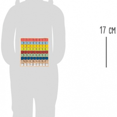 Tabuleiro Madeira  Tabuada Educate +6 anos 11163 Small Foot