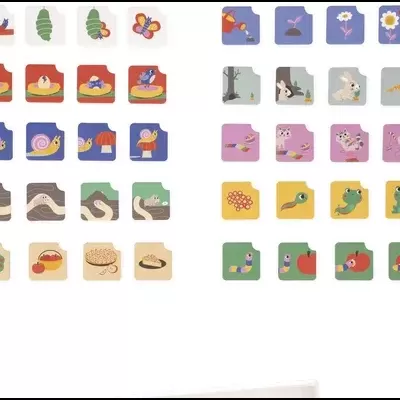 Jogo Cartas de Sequências da Natureza +3 anos J05083 Janod