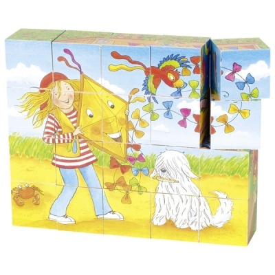 Puzzle de Cubos Peggy Diggledey 57738 +3 anos Goki