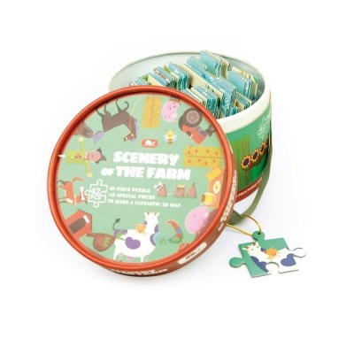 Puzzle Mapa da Quinta 3D NW4026 +3 anos Andreu Toys