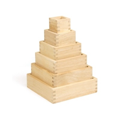 Blocos Madeira com Lupa 6und  TY-005