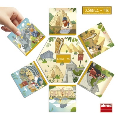 Jogo Descobre a História da Humanidade 30765 Akros