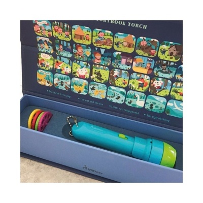 Lanterna de livro de histórias para crianças MD1024 +3 anos Mideer