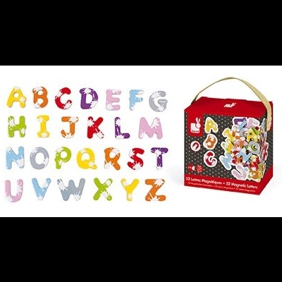 Mala C/52 Letras Splash +3 anos J09612 Janod