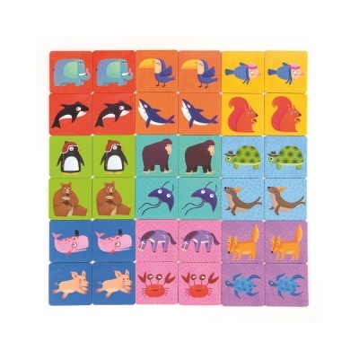 Jogo de Memória Animais MD2032